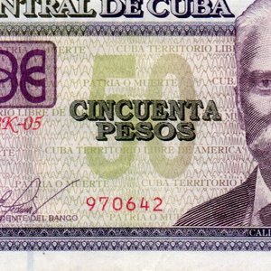Billete de Cuba de 50 Pesos, Año 2013 - imagen 2