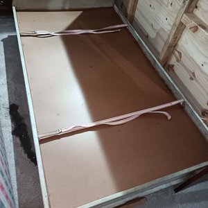 Cama Repisa Antigua de Madera - imagen 5