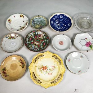 Lote siguiente: Lote de 11 Platos Decorativos Alemanes e Ingleses