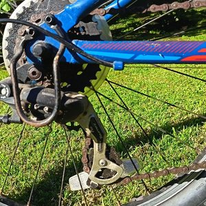 Bicicleta Giant XTC-JR - Tipo Montaña Juvenil Rodado 24 En Buen Estado - Cubiertas Desinfladas - imagen 6