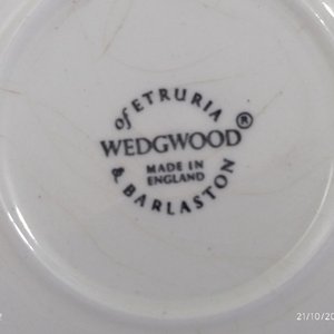 Jarra, Alhajero y Tazas de Cerámica Decorada Azul y Blanco - imagen 8