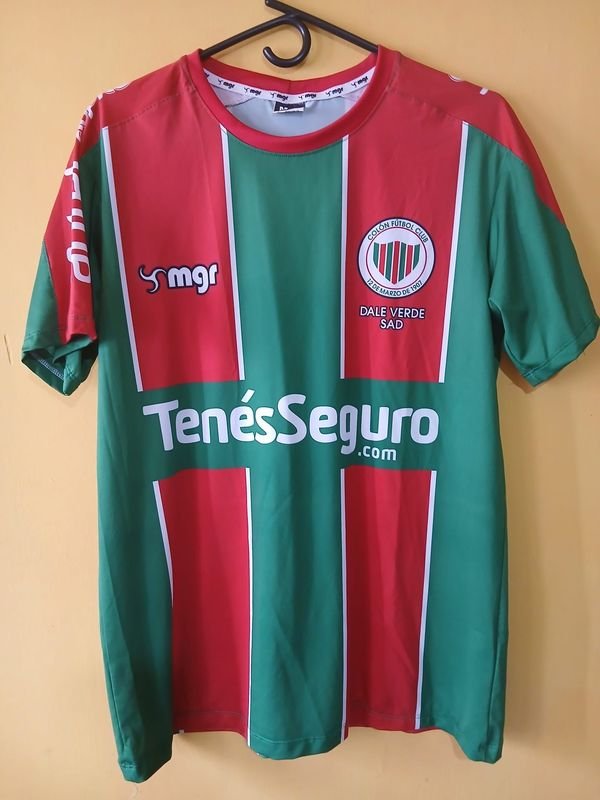 Camiseta de Fútbol Colón FC Utilería Jugador N° 2 Talle M MGR Sport