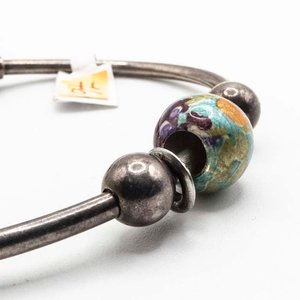 Pulsera de Plata con Dijes Esmaltados - imagen 2