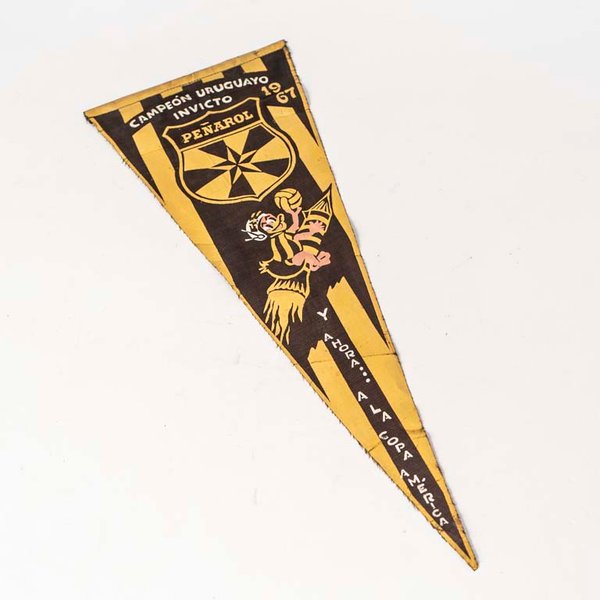 Banderín de Peñarol Campeón Uruguayo invicto 1967