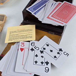 Lote de Juegos Antiguos: Bingo, Ajedrez, Naipes y Rompecabezas - imagen 4