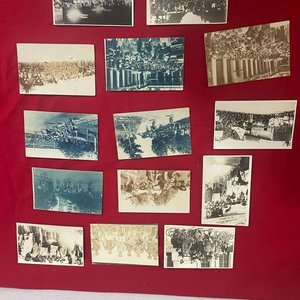Lote de Postales Antiguas de Largadas y Eventos - imagen 3