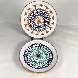 Dos Platos Decorativos Firmados en Cerámica - imagen 2