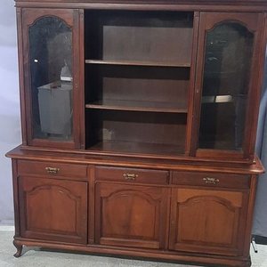 Aparador de Madera Cedro con 5 Puertas, 3 Cajones y Estantes - imagen 1