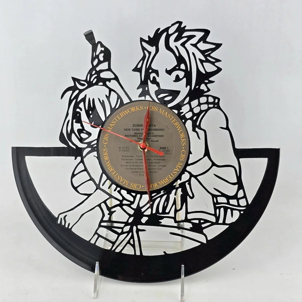 Reloj de Vinilo "Fairy Tail" - Decoración Única