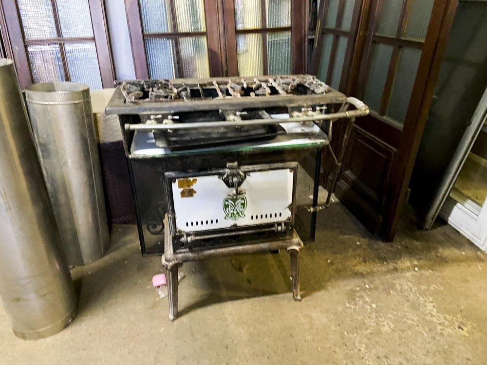 Cocina Quematutti Antigua de Hierro con Horno