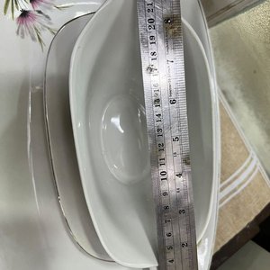 Conjunto de Porcelana Olmos Uruguaya con Flores Rosadas - 5 Piezas - imagen 2