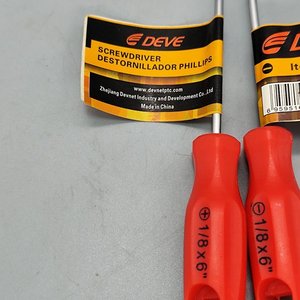 Par de Destornilladores DeWalt, Plano y Phillips 1/8 x 6 Pulgadas - imagen 4