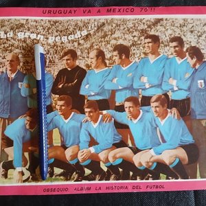 Lámina "Uruguay va a México 70!!" - La Gran Pegada - imagen 2