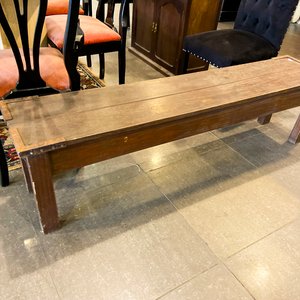 Mesa de Comedor de Madera con Banco y Sillas - imagen 2