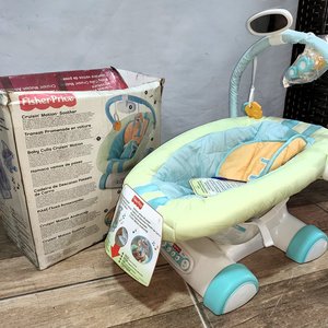 Sillita Mecedora Fisher-Price para Bebé, Desmontable, con Accesorios, a Pilas, Nueva en Caja - imagen 4