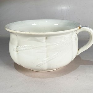 Bacinilla Antigua de Loza Villeroy & Boch "Espigas" con Relieve - imagen 3