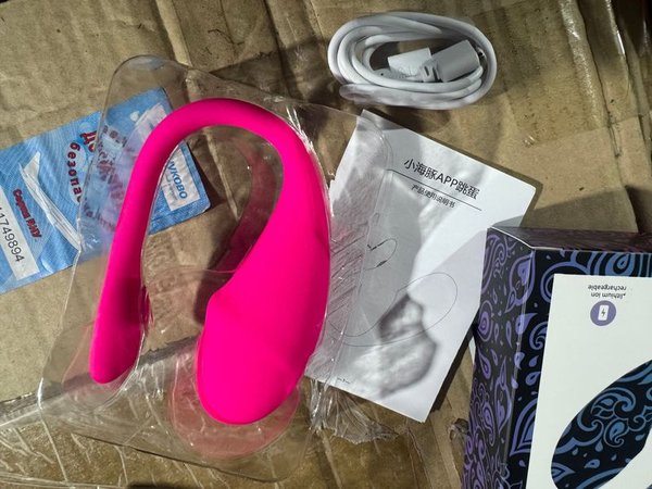 Juguete Sexual Vibrador Recargable Rosa en Caja