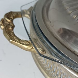 Fuente Marinex con Soporte y Tapa Bañada en Plata - imagen 6