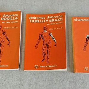 Lote de 5 libros sobre Síndromes Dolorosos: Tobillo y Pie, Rodilla, Cuello y Brazo, Hombro, Mano - imagen 2