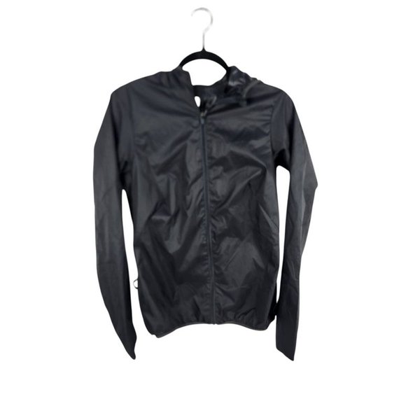 Campera Rompeviento Running Mujer Talle M Negra