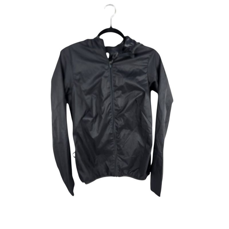 Campera Rompeviento Running Mujer Talle M Negra