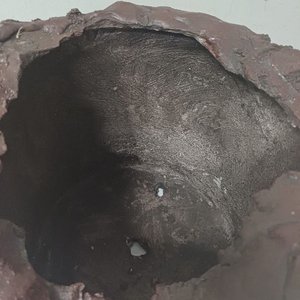 Maceta Decorativa Forma de Tronco con Hidrófugo Interior - imagen 3