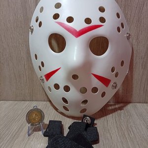 Lote siguiente: Máscara de Hockey Jason Voorhees Viernes 13 para Cosplay y Decoración