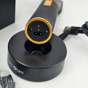 Cortapelo Profesional Mega Barber Infinity Negro y Dorado con Accesorios - imagen 9