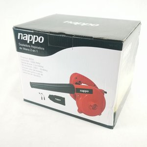 Lote siguiente: Sopladora Aspiradora de Mano Nappo 800W Roja