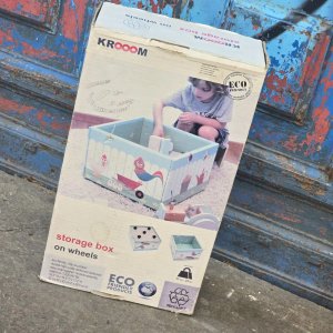Caja de Almacenamiento Kroom con Ruedas para Niños - imagen 1