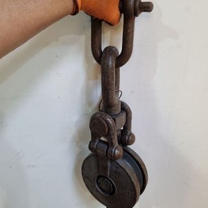 Polea de Carga Industrial de Metal, 5 Toneladas, Gancho y Grillete - imagen 4
