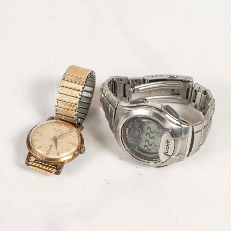 Dos Relojes de Pulsera para Hombre: Casio Digital y Watra Clásico