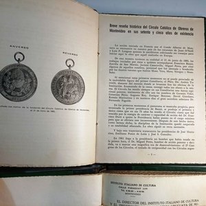 Publicaciones de la Academia Uruguaya de Numismática y Bibliofilia: Muestra Numismática 1960 y Cultura Italiana 1963 - imagen 13