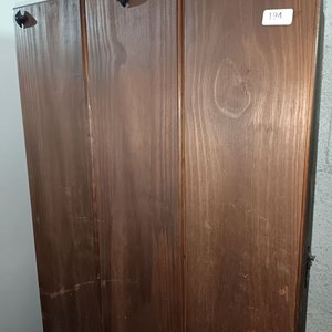 Biblioteca de Madera Maciza Doble Puerta - imagen 2