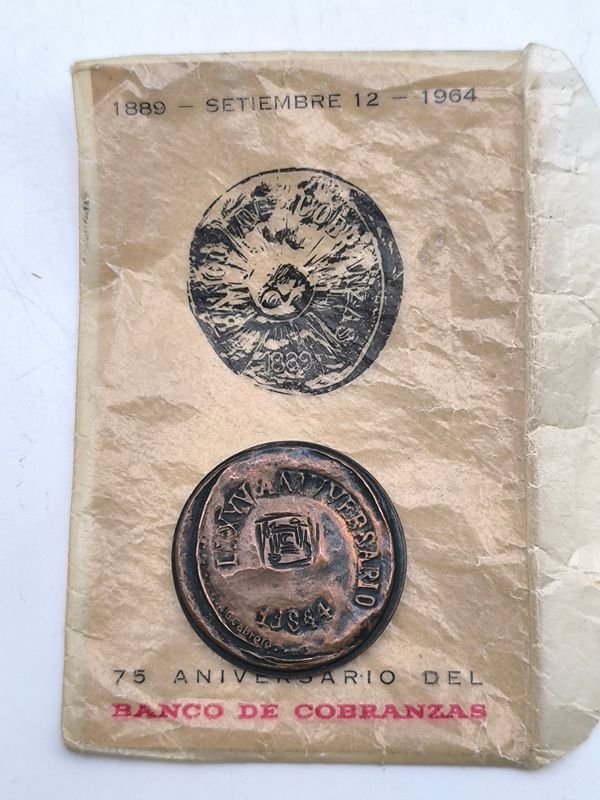 Medalla del año 1964 - Banco de Cobranzas - imagen 4