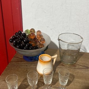 Lote anterior: Frutera Hielera con 4 Copitas de Vidrio
