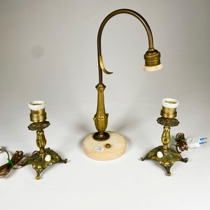 Tres lamparas de bronce diferentes - imagen 2
