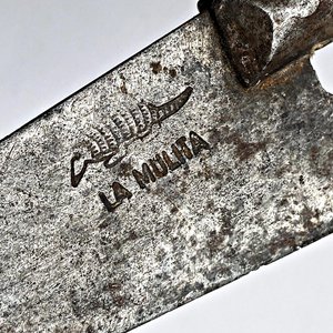 Cuchillo de Acero La Mulita con Cabo de Guampa - imagen 4