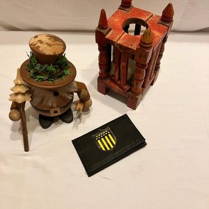Móvil de Cuna de Madera con Ositos y Billetera de Peñarol - imagen 2