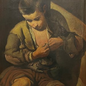 Lote anterior: Cristy Gava "Joven Mendigo" Óleo sobre Tela, Copia de Murillo (1973)