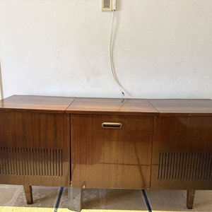 Mueble Consola Radio-Tocadiscos Motorola Vintage Madera - imagen 12
