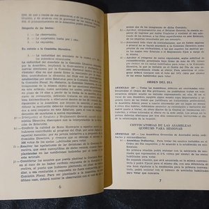 Estatuto y Reglamento General Club Nacional de Football 1968 - Folleto Oficial Histórico - imagen 3