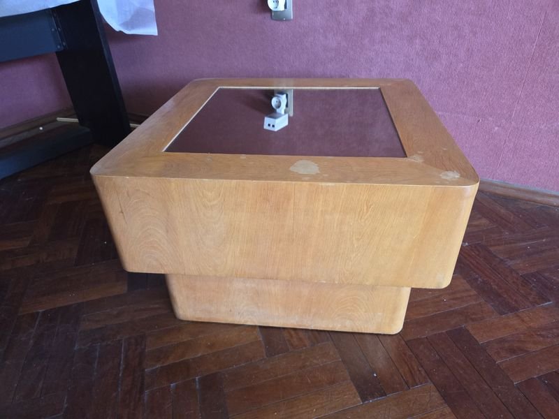 Lote anterior: Mesa lateral con espejo en la tapa para hogar
