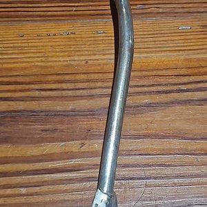 Bombilla Curva de Plata y Oro para Mate - imagen 1