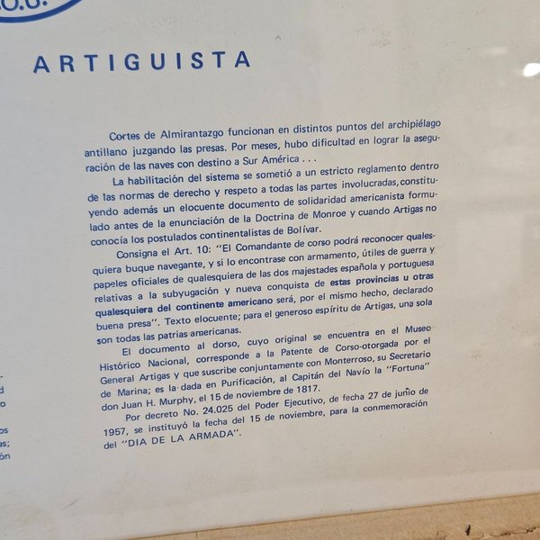 Patente de Oficial de Presas expedida por el General José Artigas el 15 de noviembre de 1817 (Réplica) - imagen 10
