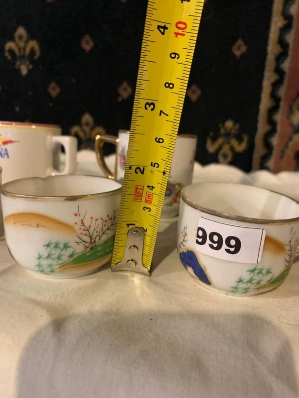 Tazas de café decorativas con patrones hand-painted - imagen 2