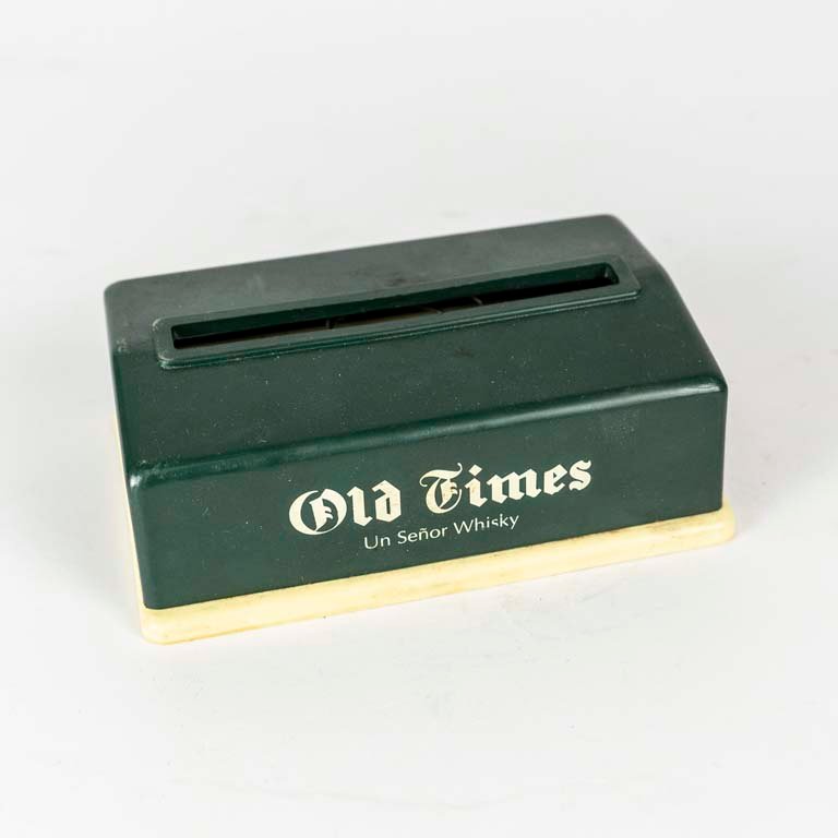 Servilletero de bar con publicidad de whisky Old Times - imagen 2