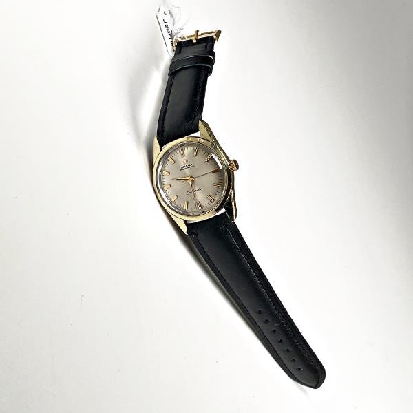 Reloj Omega Seamaster Caballero Automático Malla Cuero Funciona - imagen 1