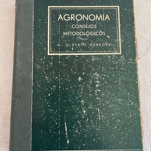 Libro de Agronomía de Alberto Boerger, dedicado y firmado en 1948 - imagen 14