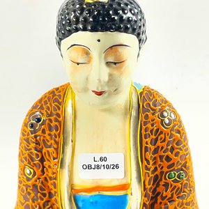 Figura oriental en porcelana de 20 cm - imagen 5